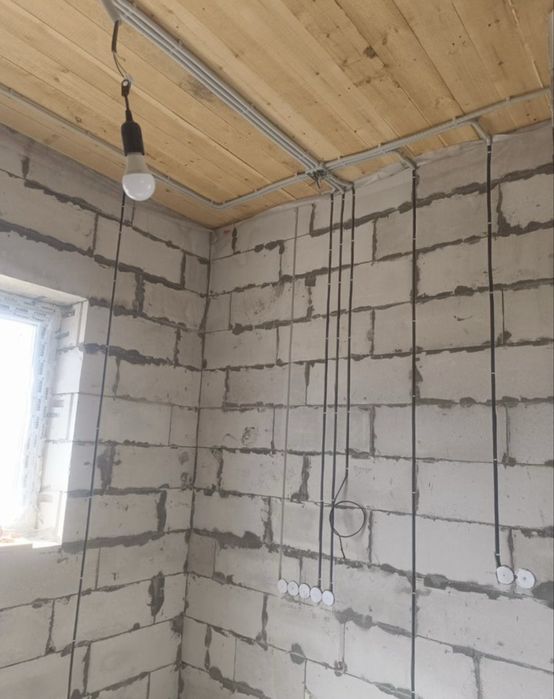 Электромонтаж с нуля, под ключ.