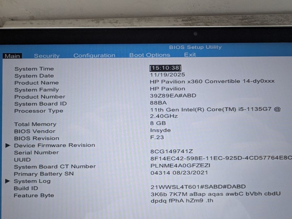 Лаптоп HP Pavilion x360, 14" FHD, i5 11th Gen, 8GB RAM