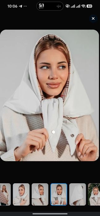 Платок TOGSTORE молочный