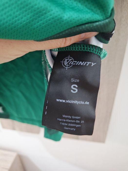 Tricou Vicinity Football Tee Vintage Striker Jersey Green y2k mărimea S