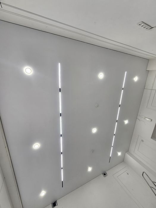 Натяжные потолки от 1100тг