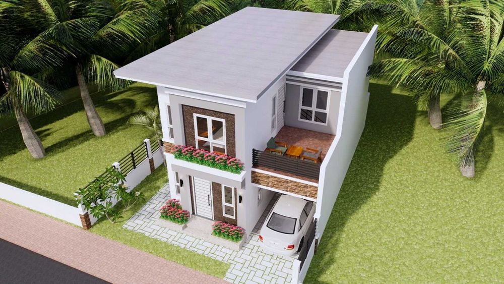 НА ИЗПЛАЩАНЕ - Двуетажна сглобяема къща с 3 спални, 140 кв. м