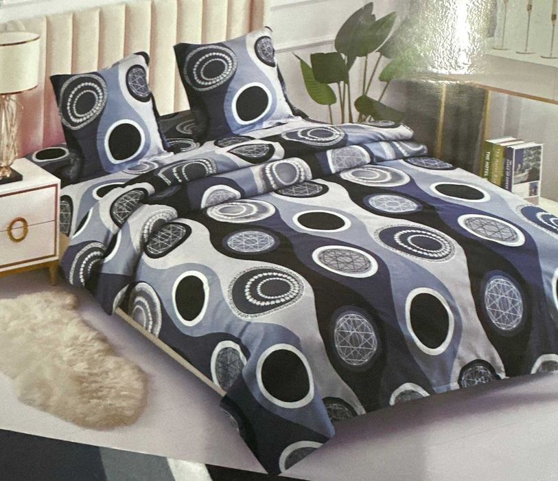 Lenjerie pat dublu, 4 piese