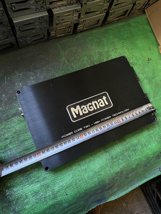 MAGNAT - Супер компактен и Мощен- 2 канален БАС усилвател за кола авто