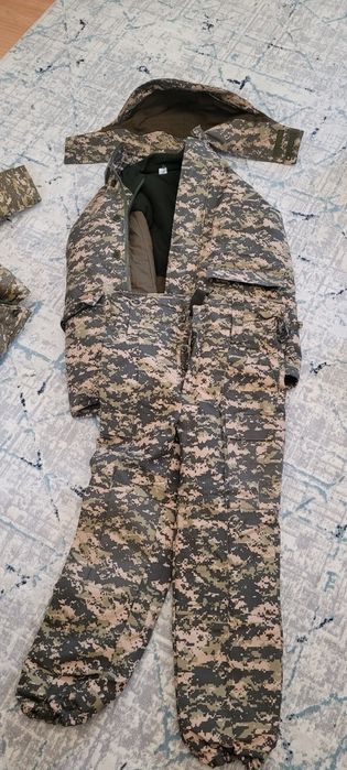 Бушлат военный утепленный с брюками