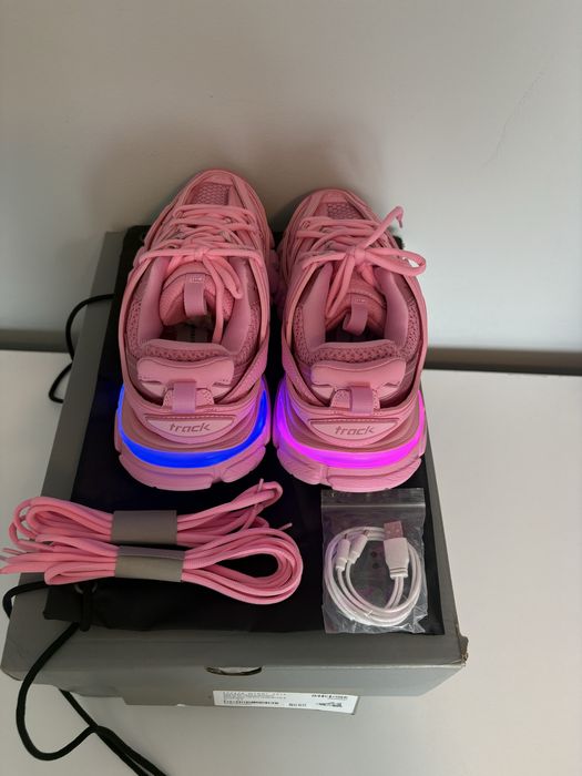 Balenciaga Track Roz Led  Marimile 37 38 39 40 42 43 44 Pe Stoc
