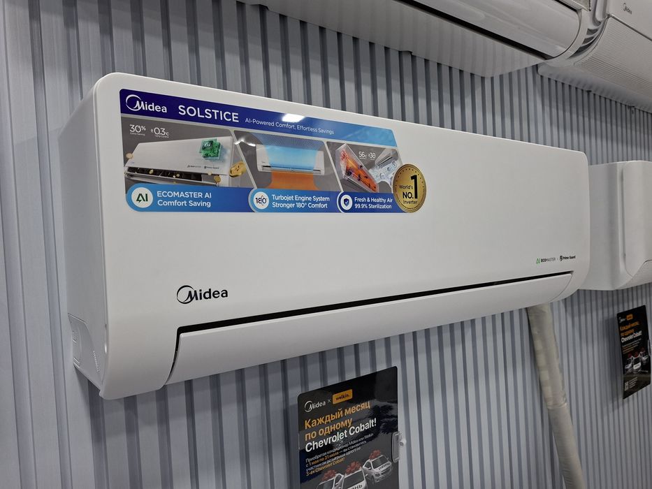 Кондиционер MIDEA ALBA PRO AI Inverter Quattro 7\9\12\18\24 BTU