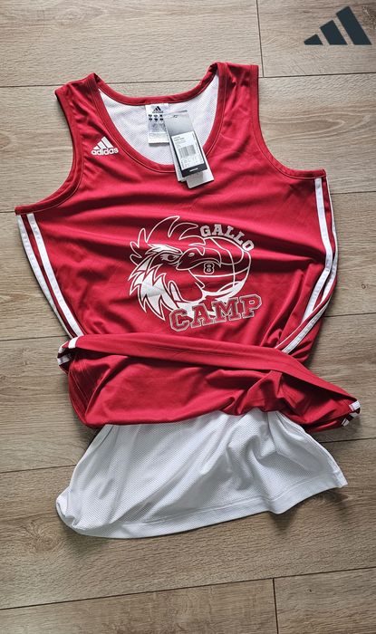 Maiou Adidas Clima Baschet căptușeală Mesh –loose fit  marimea S