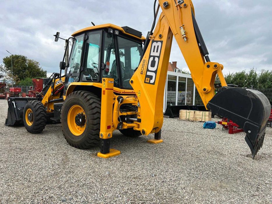 Багер-товарач JCB 3DX Plus – 75 к.с., 7,5 тона, (нов 2025 г.) + видео