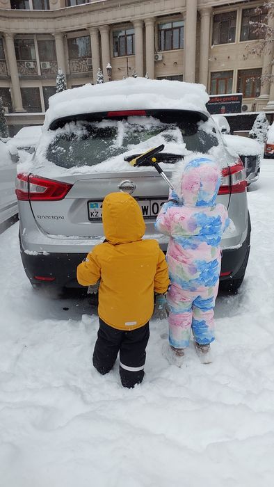 Зимний комбинезон для девочки 110