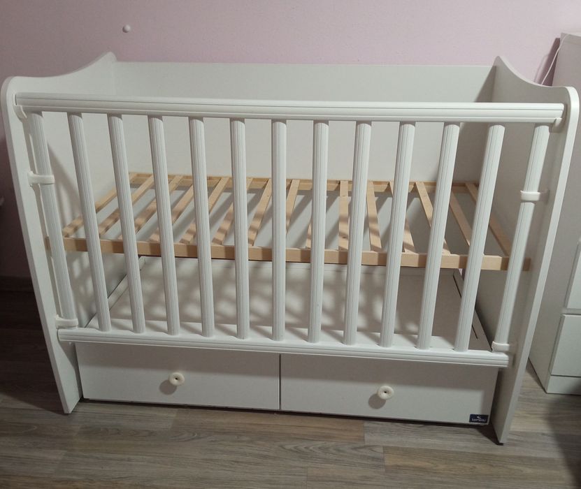 LORELLI Classic Легло 60/120см. MATRIX БЯЛО