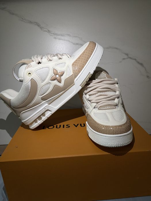 Lv skates cream/white