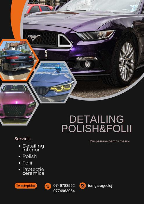 Detailing interior, Polish & Folii