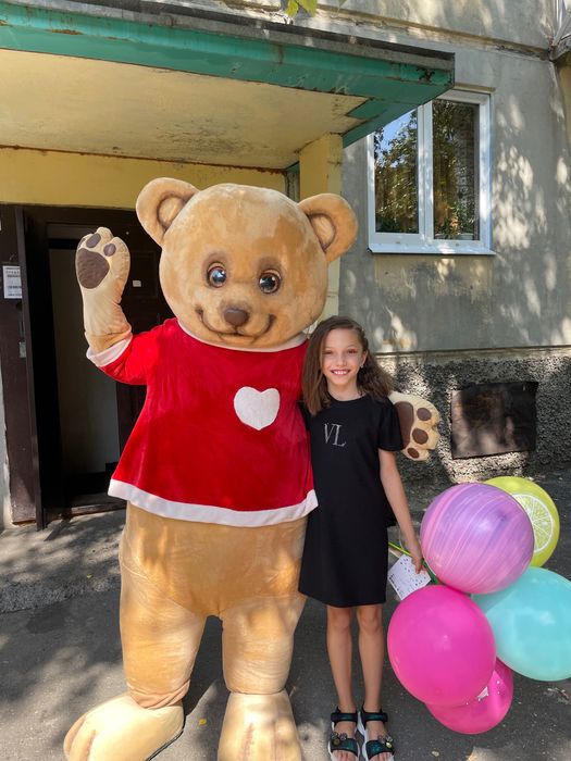 Мишка ростовая кукла