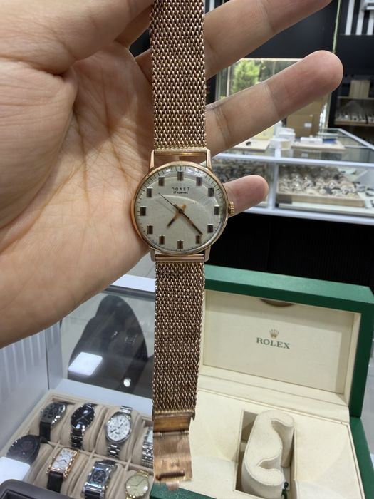 Золотые Часы Omega De Ville Chronometer 18k 750пробы