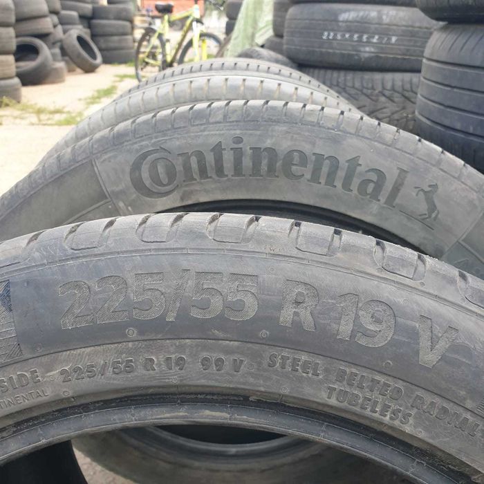 Продам комплект летней резины  225  55 R 19