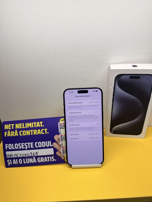 Iphone 15 pro max 256 gb