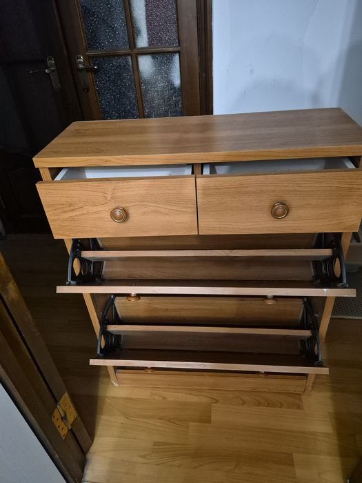 Тумба под обувь  с ящиками