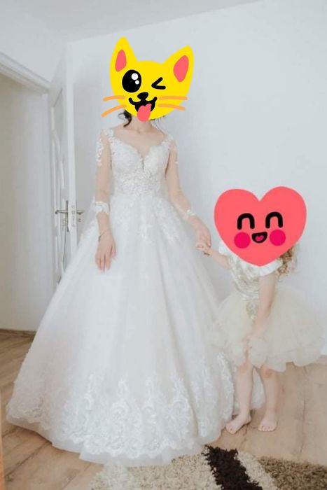 Rochie mireasa .marime S_M