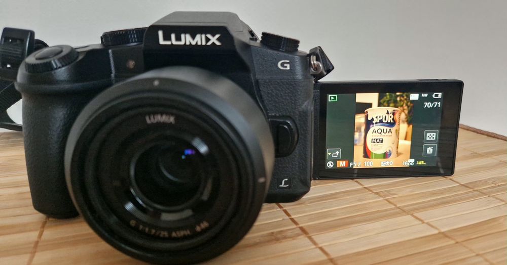 Panasonic G80+Panasonic 25mm 1.7