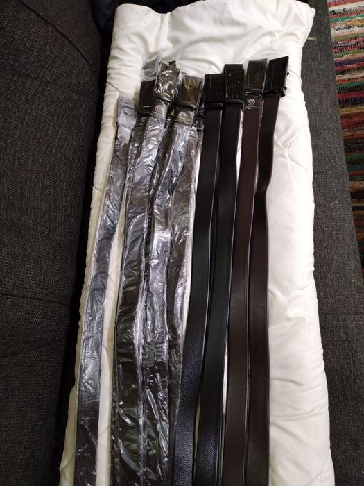 Разпродажба! На Мъжки Колани от Еко кожа с автоматично закопчаване!