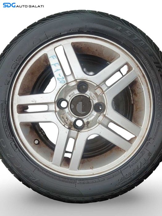 Set 4 Jante Janta Roata Roti Aluminiu R15 Mazda 2 2003 - 2008 (6JX15H2 ET 52.5) [JNT0029]