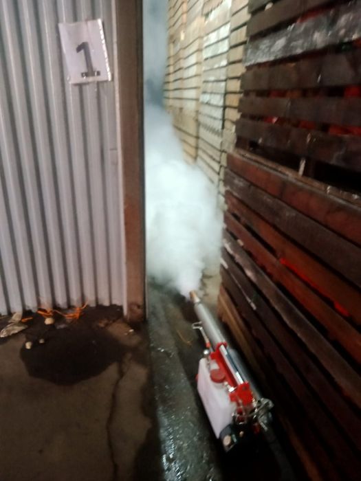 Обработка складов и овощехранилище