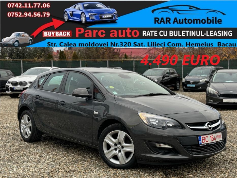 Opel Astra J 1.7CDTI 12.2012 Rate Garantie Buy-Back