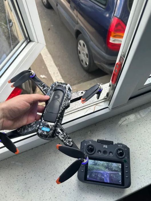 Drona noua 8k 3 camere video