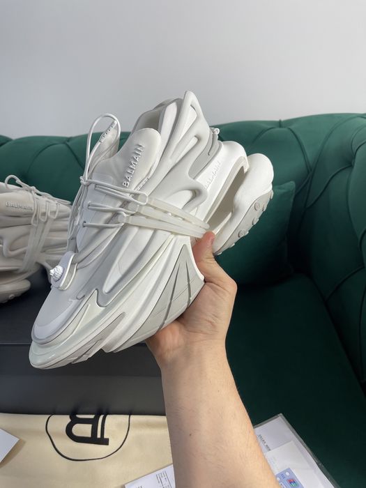 Adidasi Balmain Unicorn piele naturala Premium Full Box