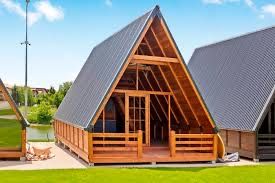 Vand cabane tip A frame de vacanta