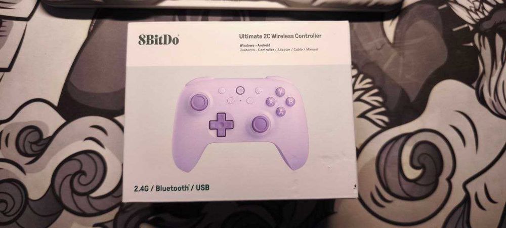 Геймпад 8BitDo Ultimate 2C Wireless, сиреневый