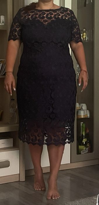 Rochie de seara,  bleumarin