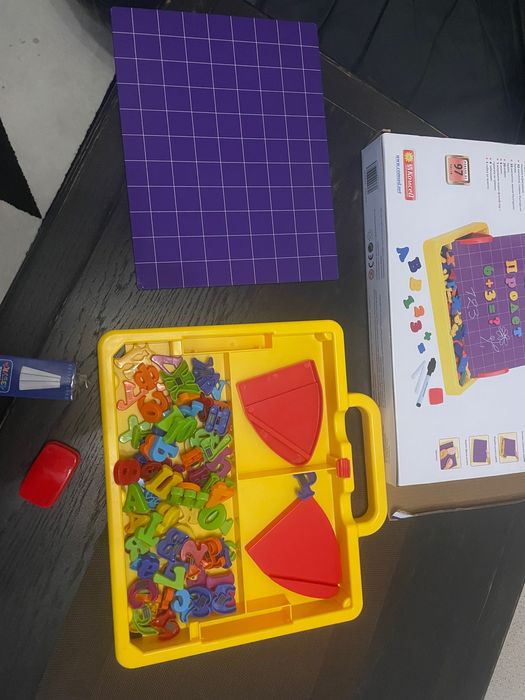 Магнитна дъска азбука 3 в 1