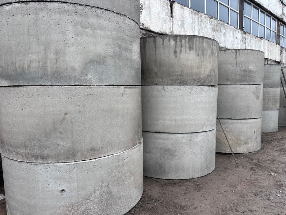 Бетонные кольца всех размеров