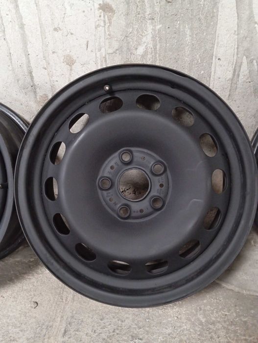 16 цола 5х112 Шкода - оригинални железни джанти за Шкода