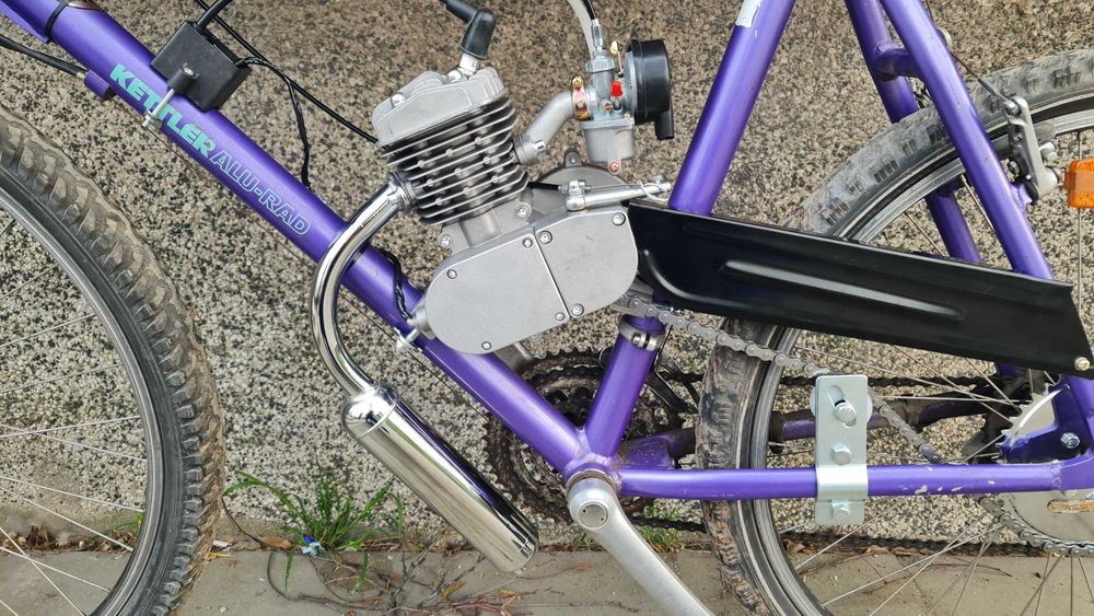 Моторно колело с нов двигател 80 куб,