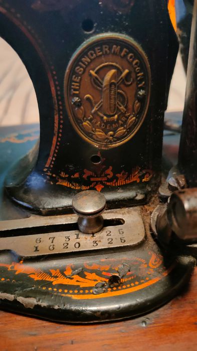 Шевна машина Сингер 12 К от 1885г.