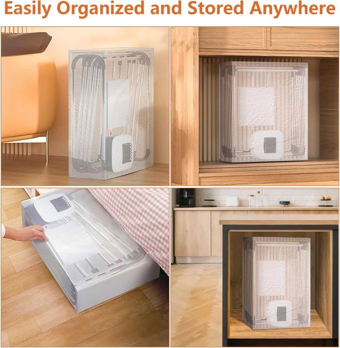 Електрическа преносима сушилня за дрехи Uten, 2-етажна, 1500w