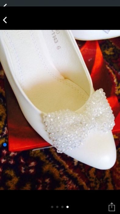 Продам свадебные туфли!