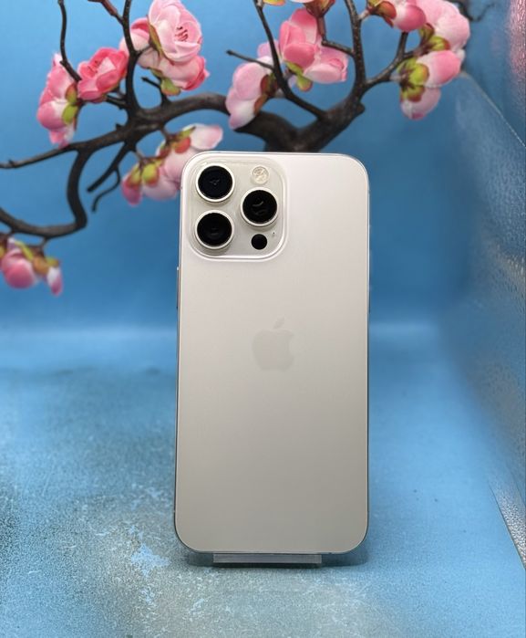 Apple iPhone 15 Pro Max, 256GB, 5G, White Titanium