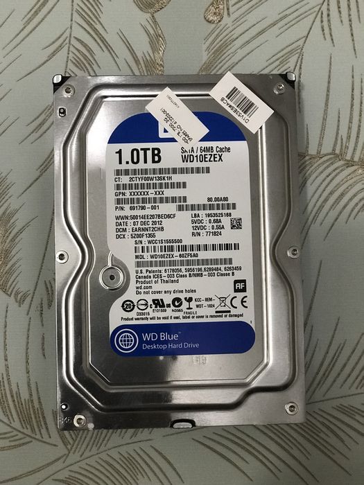 Продам жесткий диск 1TB