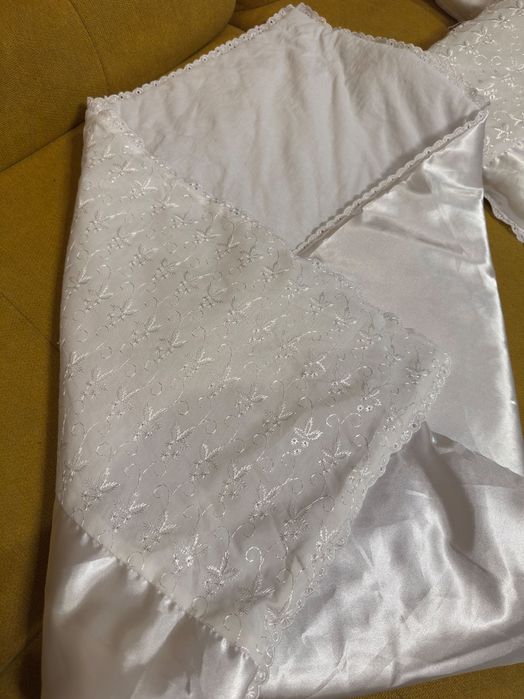 2 нови бебешки одеяла – за изписване и за количка