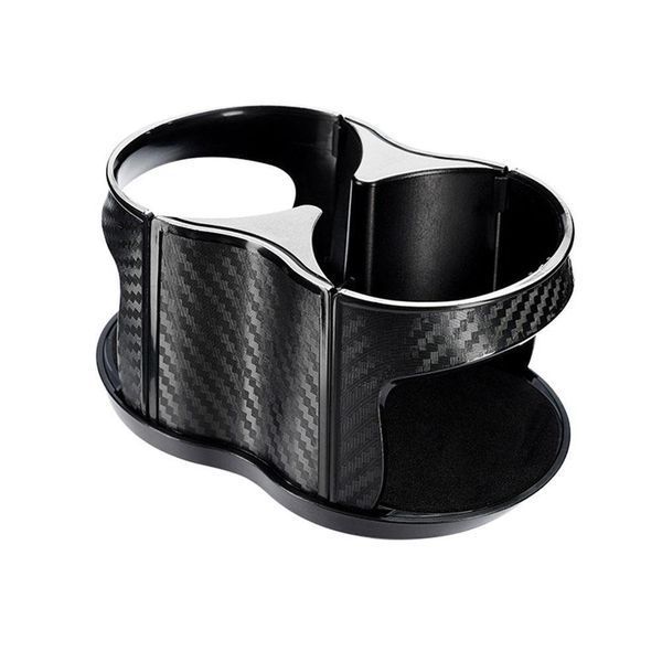 Стойка №3714 Поставката 2-в-1 за чаша за кола CARBON