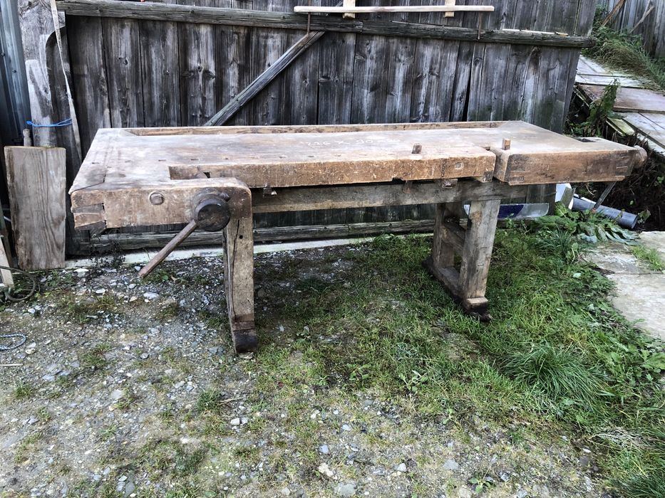 Banc de tâmplârie vechi