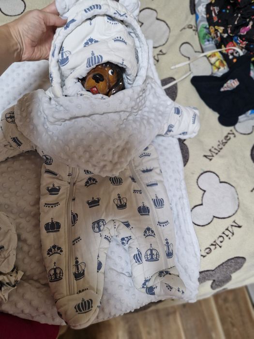 Конверт одеяло для новорождённого на выписку