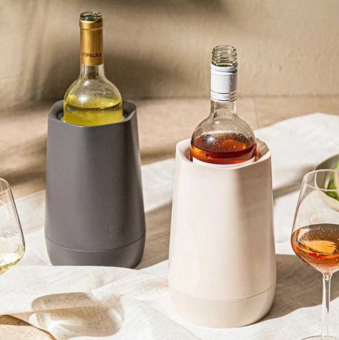 Охладител за вино Vacu Vin - Hexo, Sand