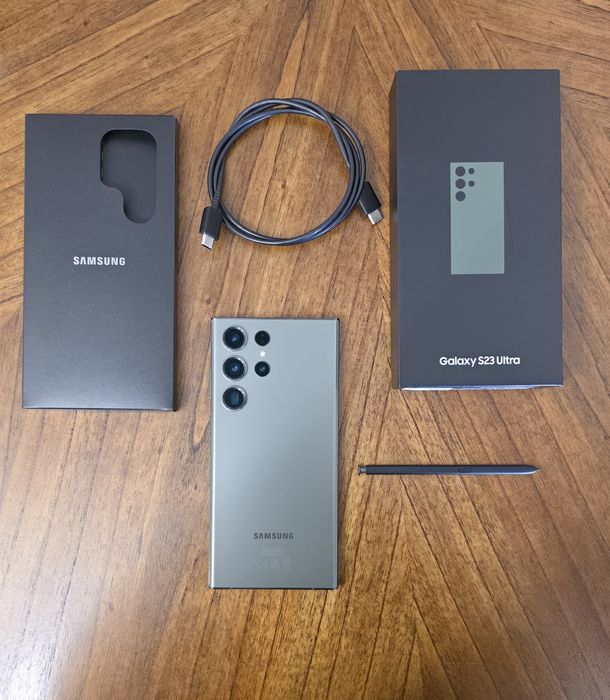 Samsung Galaxy S23 Ultra Green 256GB – Full Set + Accesorii