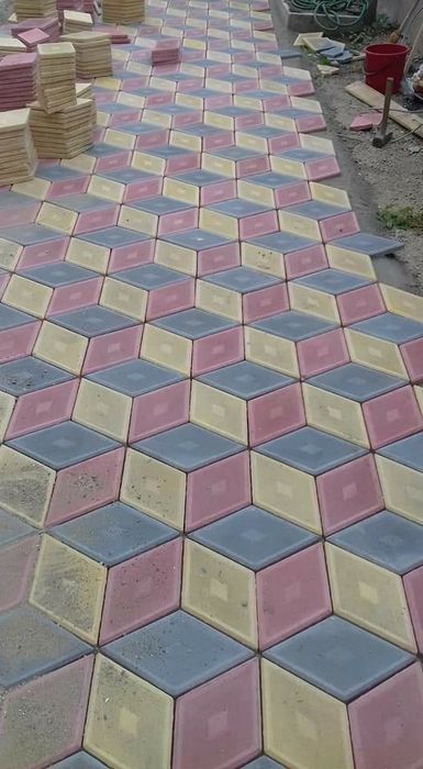 Pavaje si pavele - Model dulbu T din beton prefabricat