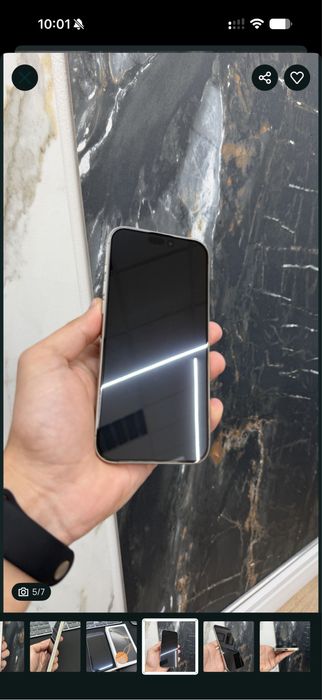 Iphone 16 pro max natural titanium impecabil ca nou
